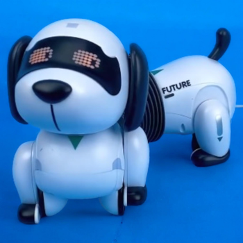 Робот Песик Li Neng Toys Smart Companion аккумулятора 3.7V трюки звуковые и световые эффекты на радиоуправлении