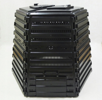 Компостер садовий Ekobat Termo XL-1400 Black