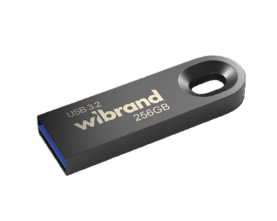 Флешка USB 3.2 Gen1 256ГБ, стильный дизайн, серый