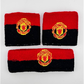 Набор напульсник и повязка на голову Manchester United GH-305