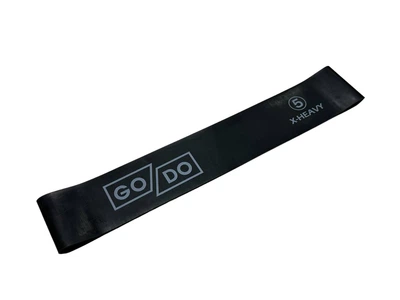 Резина для ног GoDo номер 5 чёрный GD-11BK 18кг