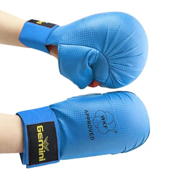 Перчатки накладки для каратэ Gemini GK-1601-BL Синий