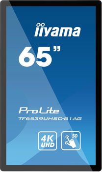 Монітор 65" iiyama ProLite TF6539UHSC-B1AG