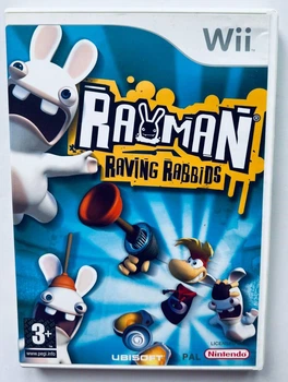 Rayman Raving Rabbids,английская версия - диск для Nintendo Wii, Б/У