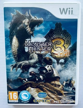 Monster Hunter Tri,английская версия - диск для Nintendo Wii, Б/У