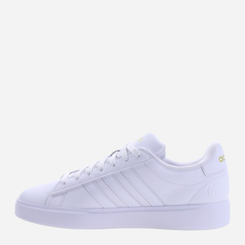 Tenisówki damskie z eko skóry adidas Grand Court 2.0 GW9213 38 Biały/Cytrynowy (4065427714288)