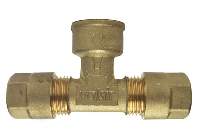 Трійник ø 20х1/2" з внутрішнім різьбленням Valsir 2.5