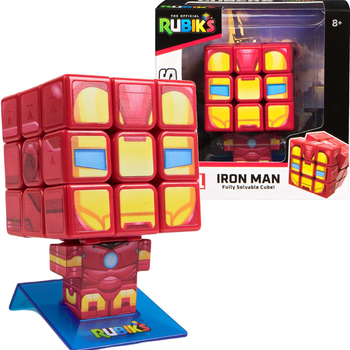 Kostka Rubika Spin Master Rubik's: Kostki Bohaterów Iron Man 3 x 3 (681147033825)