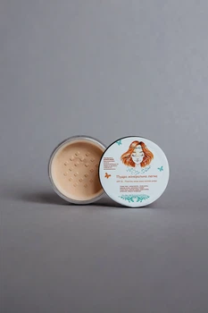 Минеральная легкая пудра Alanakosmetiks тон светлый беж 30 ml (1139)