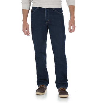 Джинсы Wrangler Five Star Denim Men's Regular Fit Jeans Color: Midnight Rinse (1096501MR) W34 L34
