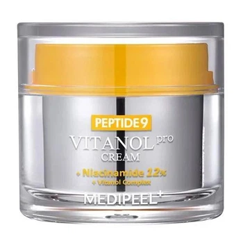 Крем для обличчя з пептидами та комплексом вітанолу Medi Peel Peptide 9 Vitanol Cream Pro 50 g