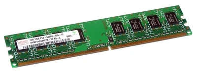 Оперативная память 1 ГБ, DDR2, для ПК, Hynix (667 МГц, 1.8 В, CL5, HYMP112U64CP8-Y5) Б/У