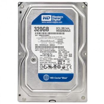 Жорсткий диск 320 ГБ Western Digital (3.5", 7200 об/хв, 8 МБ, SATAII, WD3200AAJS) Б/В