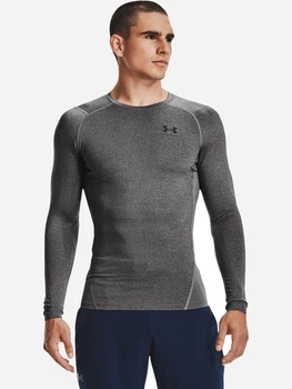 Футболка спортивная длинная мужская Under Armour HG Armour Comp 1361524-090 XL Белая (194513898008)