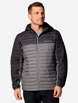 Куртка демисезонная с капюшоном мужская Columbia Silver Falls II Hooded Jacket 2098721-023 S Серая (0990054917976_0195981117912)