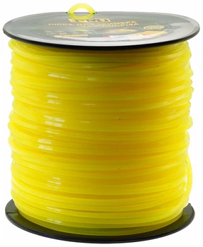 Ліска косильна для тримера 4 мм квадрат 5 LB (142м), арт.les144