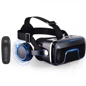 Vr очки шлем виртуальной реальности VR Box GO4EA с наушниками для смартфона iPhone Android с пультом