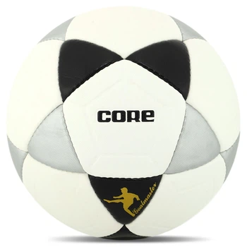 Мяч футбольный CORE BRILIANT SUPER FB-8167 №5 PU белый-серебряный