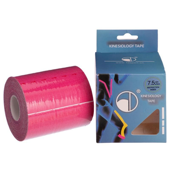 Кинезио тейп (Kinesio tape) SP-Sport BC-4863-7_5 размер 5м розовый