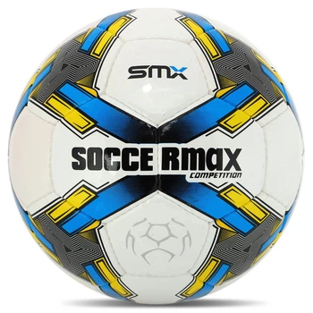 Мяч футбольный SOCCERMAX FB-4194 №5 PU белый-синий