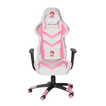Комп'ютерне крісло для геймера Marvo CH-106 Pink