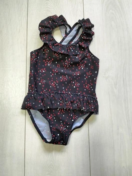 Купальник цельный синий в сердца Mothercare 92см (400098504)