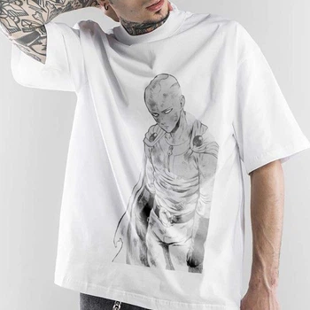 Футболка Saitama (One Punch Man) PG04560 goodreclama XXL Білий
