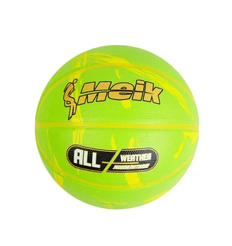 Мяч баскетбольный C 56005, вес 550 грамм, материал PVC, размер №7 (6900067560056) Салатовый