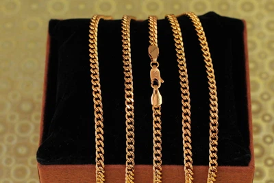 Цепь Xuping Jewelry панцирная гурмета 45 см 3,5 мм золотистая