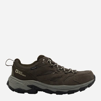 Чоловічі кросівки для трекінгу з мембраною Jack Wolfskin Vojo Tour Texapore Low M A62070-5719 46 (11.5UK) 29.9 см Коричневі (4064886368032)