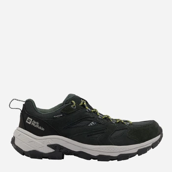 Мужские кроссовки для треккинга с мембраной Jack Wolfskin Vojo Tour Texapore Low M A62070-E0167 40.5 (7UK) 26 см Темно-зеленые (4064886367868)