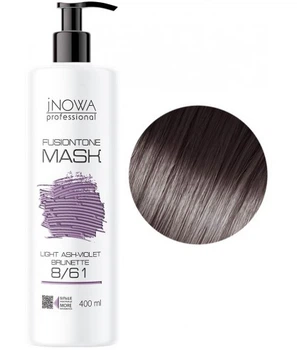 Тонуюча маска jNOWA Professional FusionTone Mask 8/61 Світло-русявий фіолетово-попелястий 400 мл