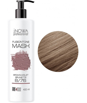 Тонирующая маска jNOWA Professional FusionTone Mask 8/76 Русый коричнево-фиолетовый 400 мл