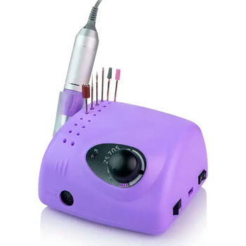 Фрезер для манікюру Nail Master pro ZS 705 65 Вт 45000об/м манікюрний фрезер фiолетовий 440006345