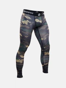 Компрессионные штаны Grunge Camo MMA Leggings M Цвет Зеленый (501220-488-M)