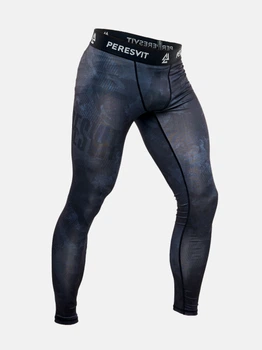 Компрессионные штаны Nuar MMA Leggings XXL Цвет Синий (501220-167-XXL)