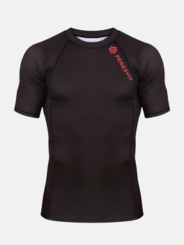 Рашгард Core Rashguard Short Sleeve Black Red M (501323-134-M)