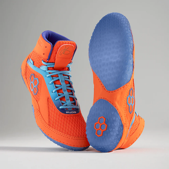 Детские борцовки Rudis Alpha 2.0 Jordan Burroughs Edition Youth Wrestling Shoes United Orange (Y-JBA-0005-UO-02-33)