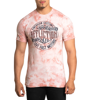 Футболка Affliction Refined A25381 Shortsleeve Tee (A25381-BBLY-XL)