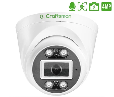 4MP IP PoE Камера видеонаблюдения внутренняя широкоугольная G.Craftsman 2.8мм