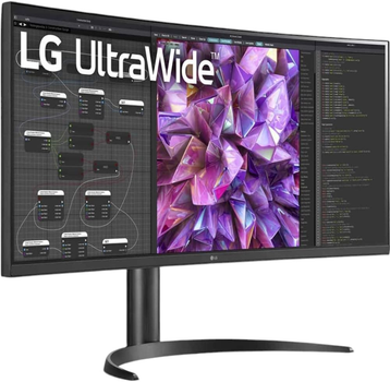 Монітор 34" UltraWide LG 34WQ75C-B IPS HDR10 3440 x 1440 Black (34WQ75C-B.AEU)