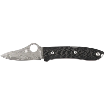 Нож Spyderco SpyOpera Carbon Fiber Damasteel Thor (m410918)