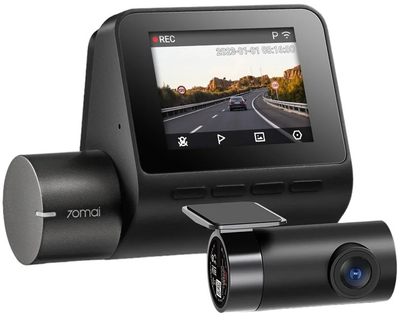 Відеореєстратор 70mai Smart Dash Cam A200-1 + 2-а камера - комплект
