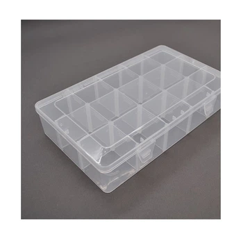 Пластиковый ящик для деталей Voltronic Box 275x55x165мм, 15 отделений