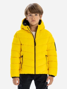 Дитяча демісезонна стьобана куртка для хлопчика Minoti 19coat47 41100JNR 98-104 см Жовта (5063025309379)