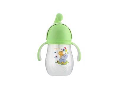 Поїльник з трубочкою BABY TEAM 5009 320 мл Зелений