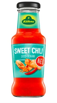 Соус солодкий чилі Kuhne Sweet Chili 250мл. Німеччина