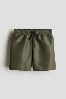 Шорты пляжные c cеткой хаки H&M 170см (400098095)