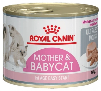 Консервы для котят с момента отъема до 4 месяцев Royal Canin Mother and Babycat , 195 г