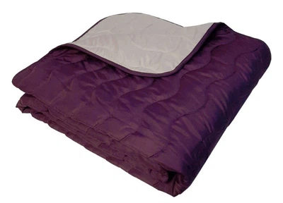 Покрывало стеганное ArCloud. Lotus 1905/1411 Plum-Wine-200х220